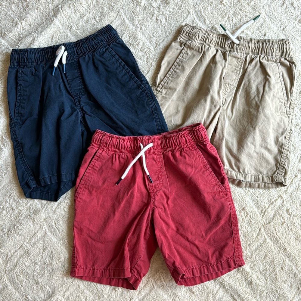 Lot of 3 - Size 4/5 Cat &Jack Chino Shorts